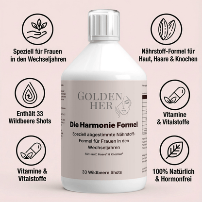 Die Harmonie Formel - Kollagen + Vitalstoffe für Frauen