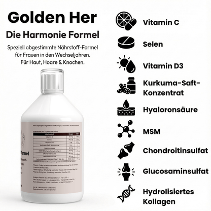 Die Harmonie Formel - Kollagen + Vitalstoffe für Frauen